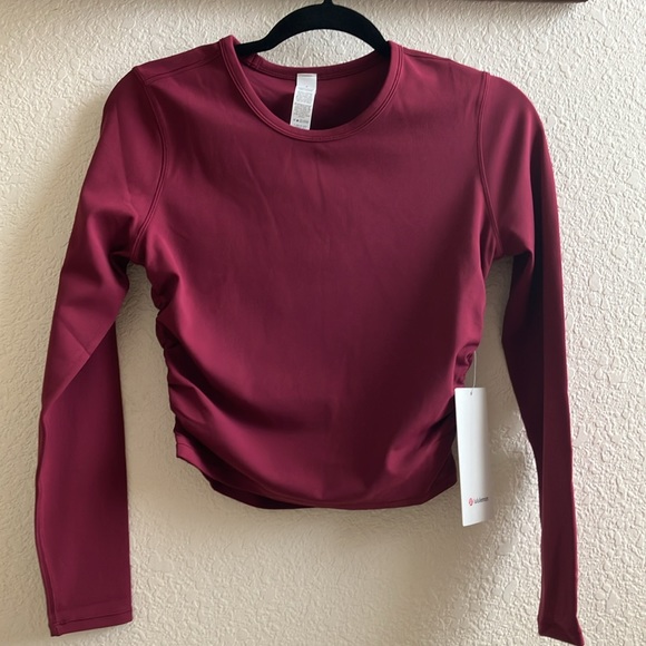 Lululemon All It Takes Long Sleeve - Nulu (Size 6) NWT - Picture 3 of 9